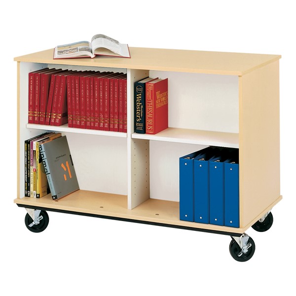 Double-Sided Book Truck